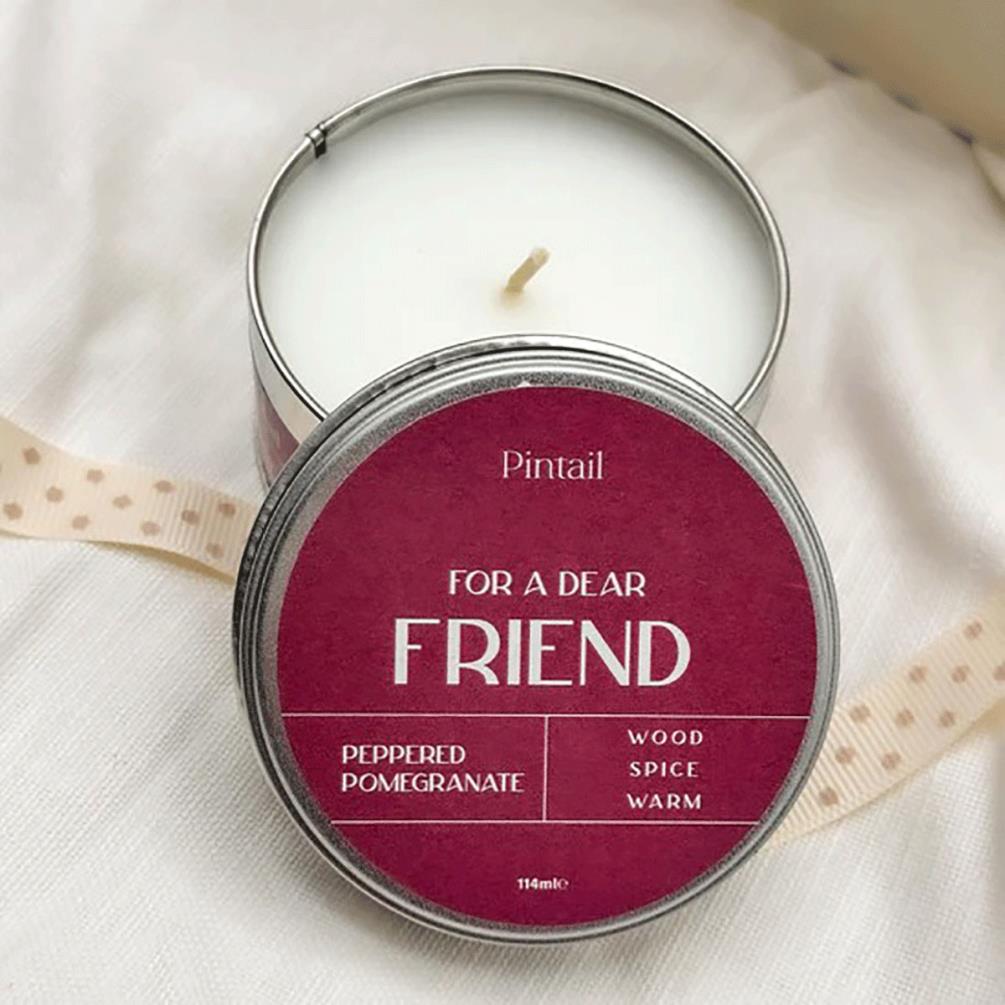Pintail Candles Dear Friend Tin Candle Extra Image 3